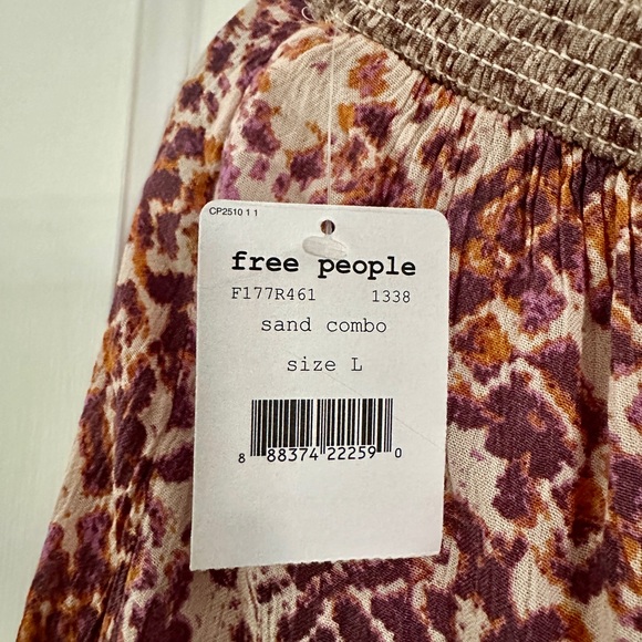 Free People Floral Bohemian Skirt - Picture 6 of 6